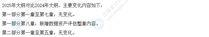 速看！2025年《資產(chǎn)評(píng)估實(shí)務(wù)二》大綱變動(dòng)&解讀