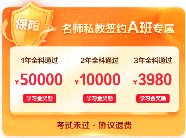 注會(huì)名師私教簽約A班專屬